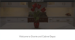 Desktop Screenshot of granitecabinetdepot.com